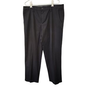 Dockers W38 L29 Men's Black Classic Fit Chino Pants WPL 423 Cotton Blend 38 29